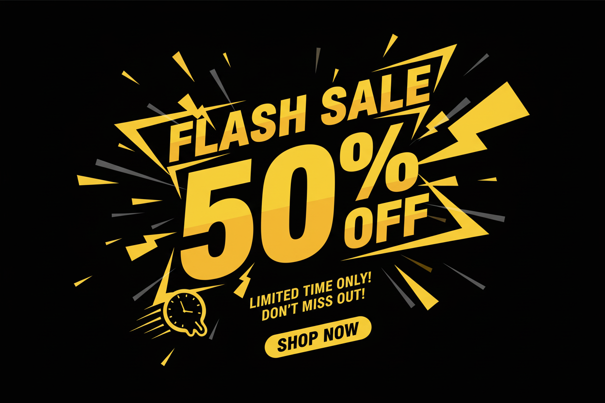 FLASH SALE!!!