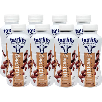 Niro Assortment | Fairlife Protein Shakes, Pack Of 8 - Chocolate Fairlife Shake 11.5 Oz Each - Premium Fairlife Protein Shake With Beverage Sleeve