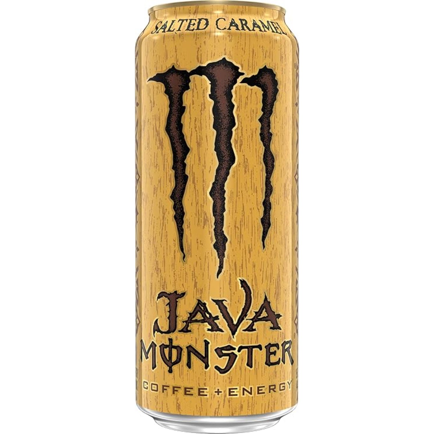 Monster Energy Java Monster Salted Caramel, Coffee + Energy Drink, 15 Fl Oz (Pack of 12)