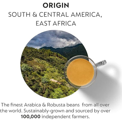 Nespresso Capsules Vertuo, Variety Pack, Medium and Dark Roast Coffee, 30 Count Coffee Pods, Brews 7.8 oz.