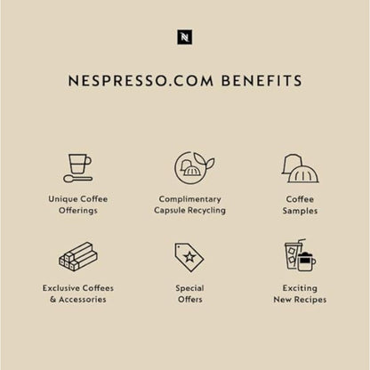 Nespresso Capsules Vertuo, Espresso Bold Variety Pack, Medium and Dark Roast Coffee, 40-Count Espresso Pods, Brews 1.35oz.