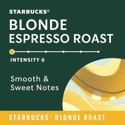 Starbucks by Nespresso Original Line Blonde Roast Espresso 50-count Espresso Pods