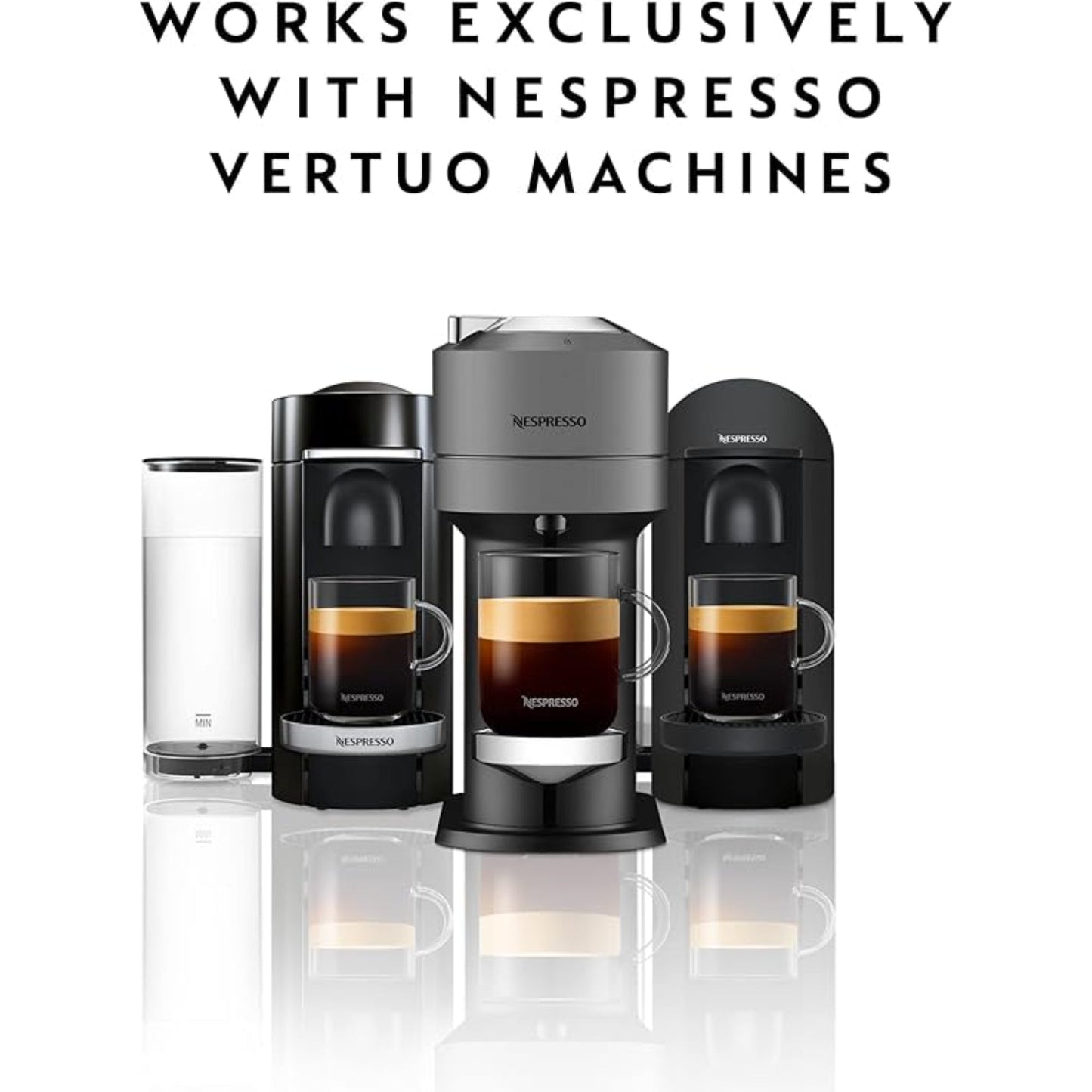 Nespresso Capsules Vertuo, Variety Pack, Medium and Dark Roast Coffee, 30 Count Coffee Pods, Brews 7.8 oz.