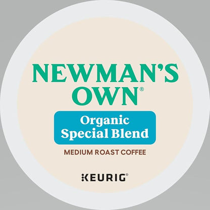 Newman's Own Organics Special Blend Keurig Single-Serve K-Cup Pods, Medium Roast Coffee, 96 Count