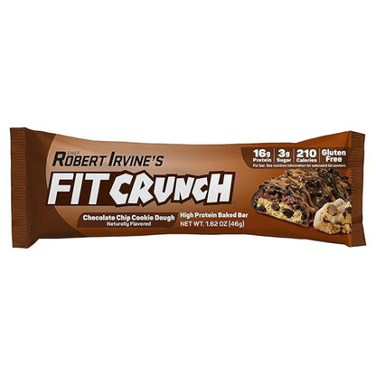FITCRUNCH Snack Size Protein Bars, 6-Layer Baked Bar, 3g of Sugar, Gluten Free & Soft Cake Core (9 Count, Flavor Lovers)